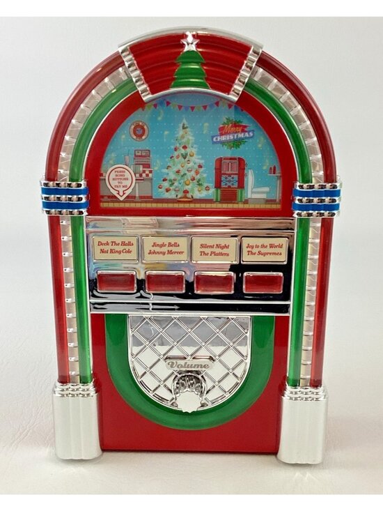 Other - Mr. Christmas Jukebox Vintage Diner Inspired Holiday Music Plays 4 Songs 2023